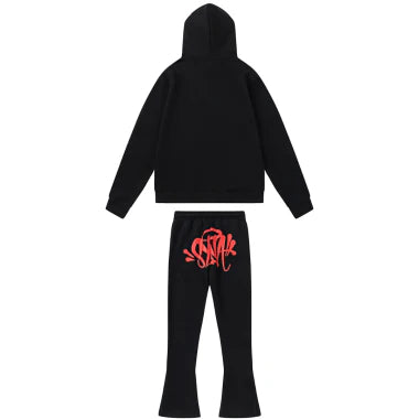 Syna World Logo Black Red Tracksuit