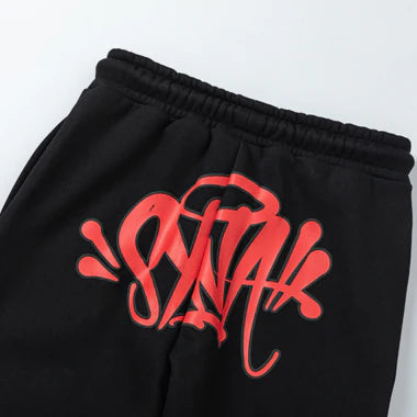 Syna World Logo Black Red Tracksuit