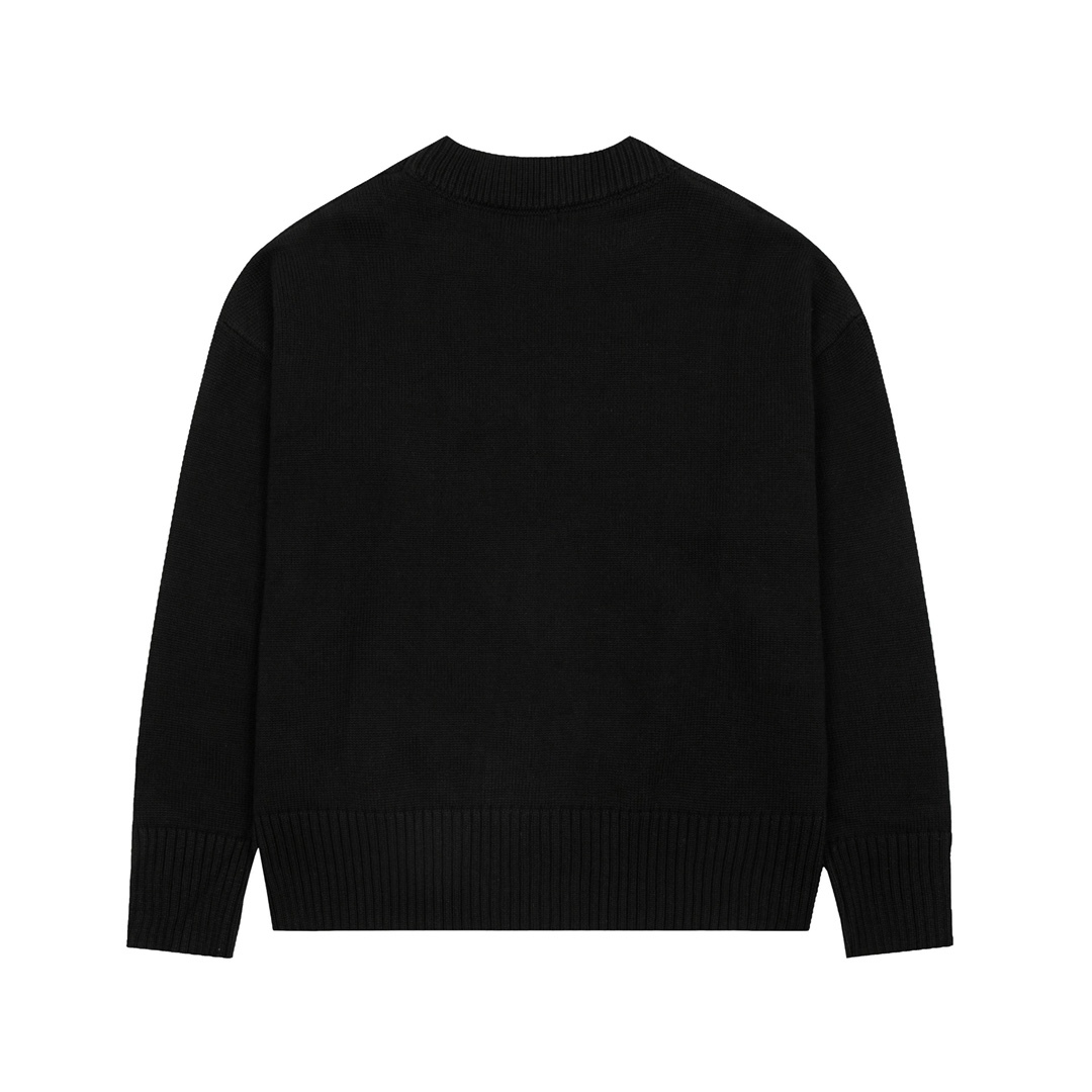 Ami  Black Sweater