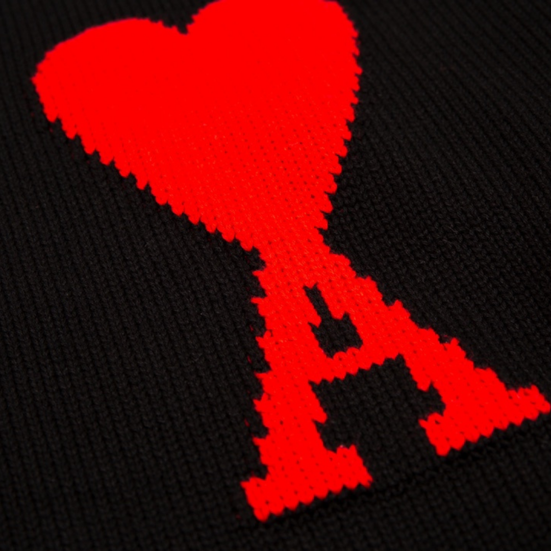 Ami  Black Sweater