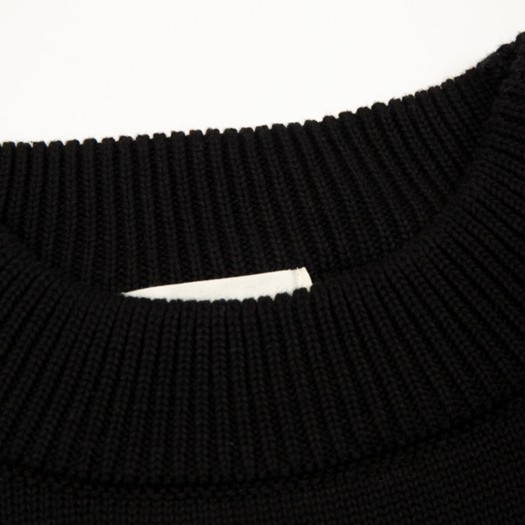 Ami  Black Sweater