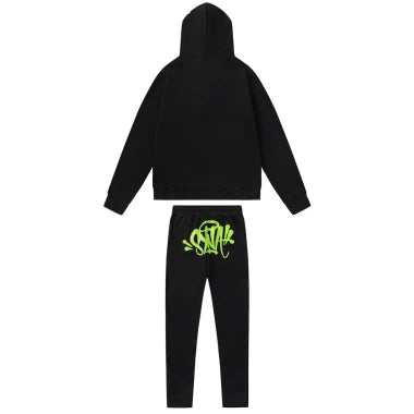 Syna World Logo Black Green Tracksuit