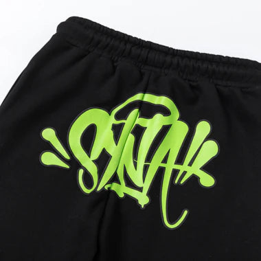 Syna World Logo Black Green Tracksuit