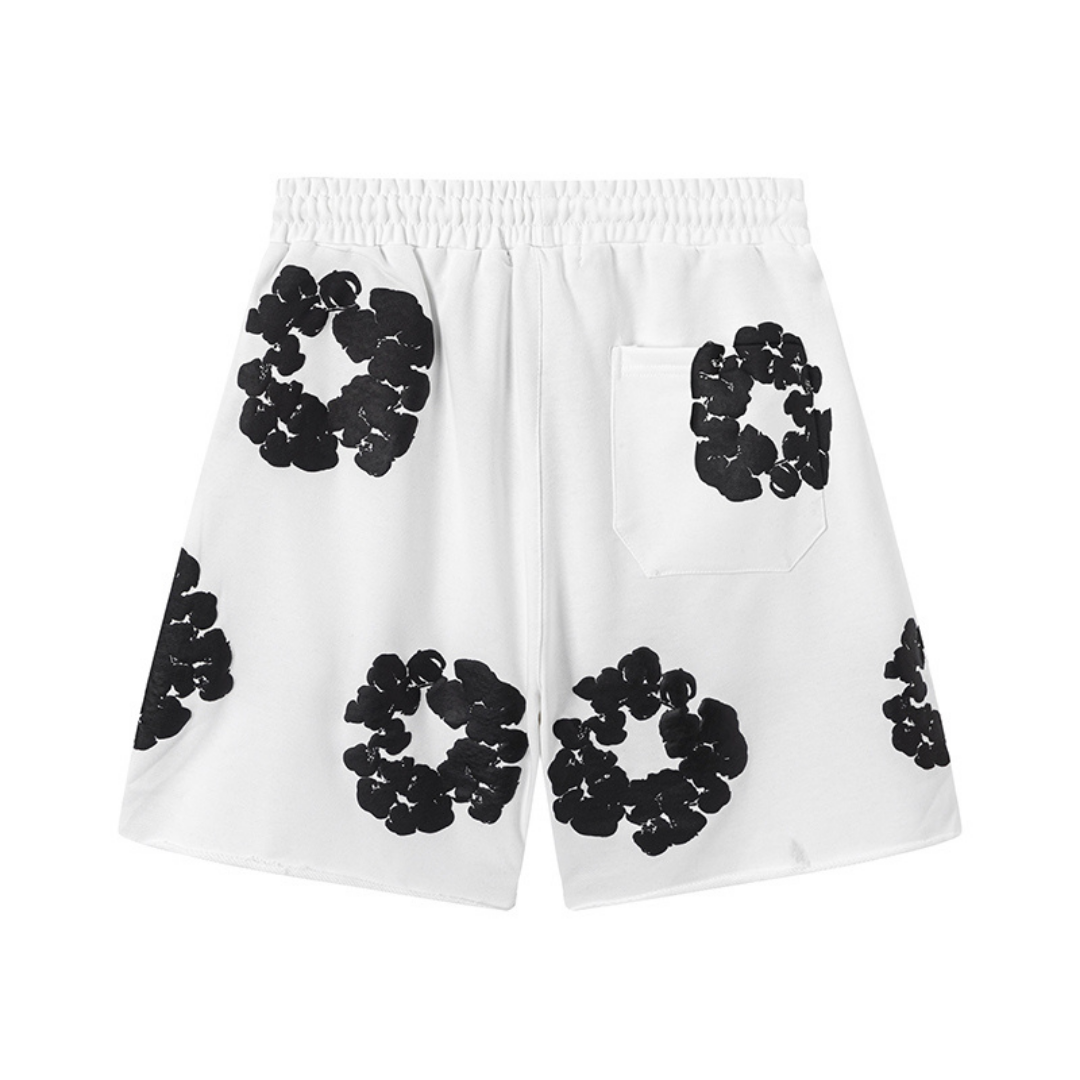 Denim Trs White Shorts
