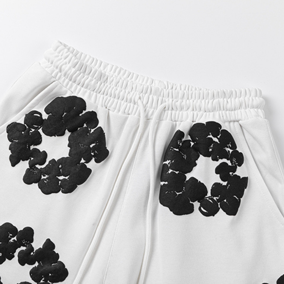 Denim Trs White Shorts
