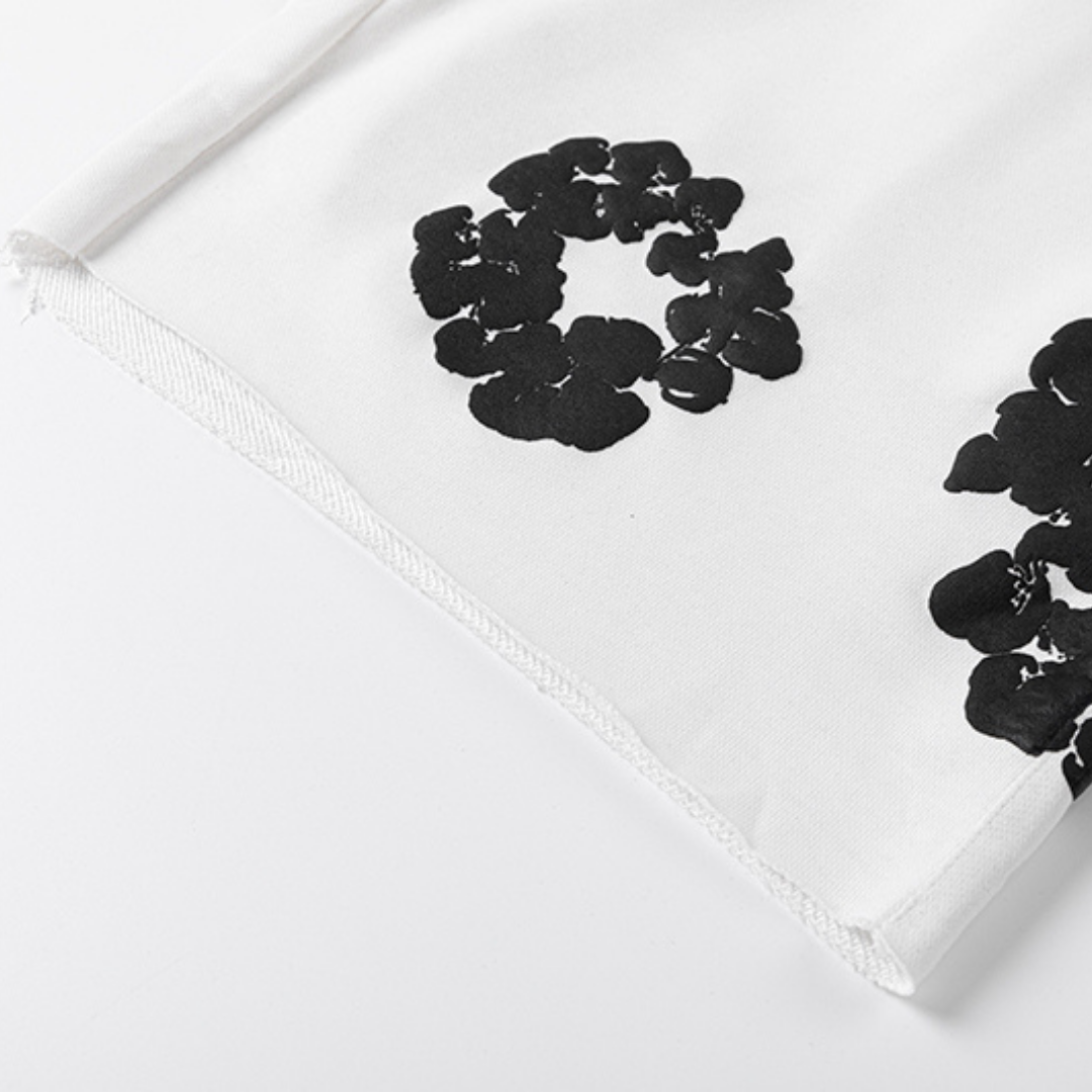 Denim Trs White Shorts