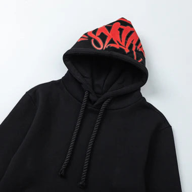 Syna World Logo Black Red Tracksuit