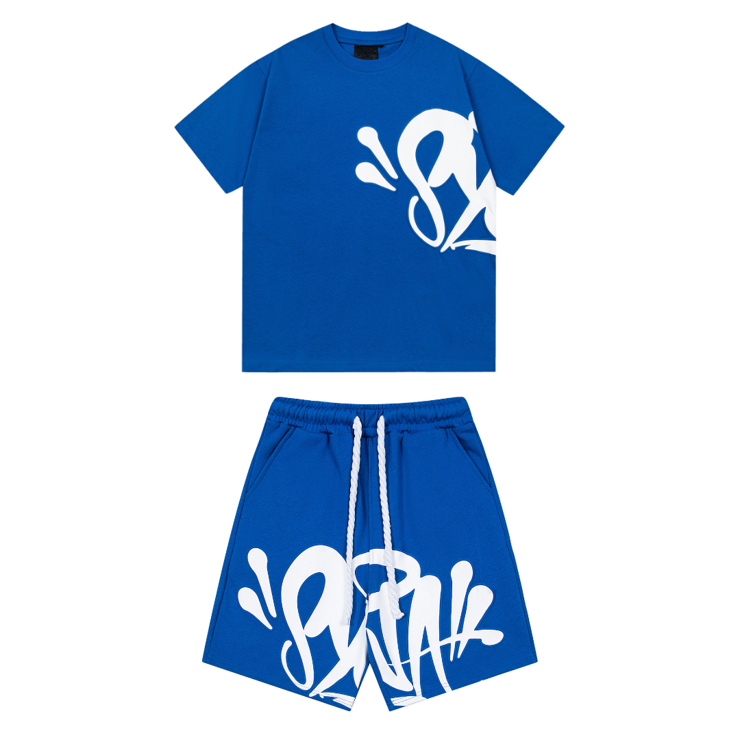 Syna Triple Blue Short set
