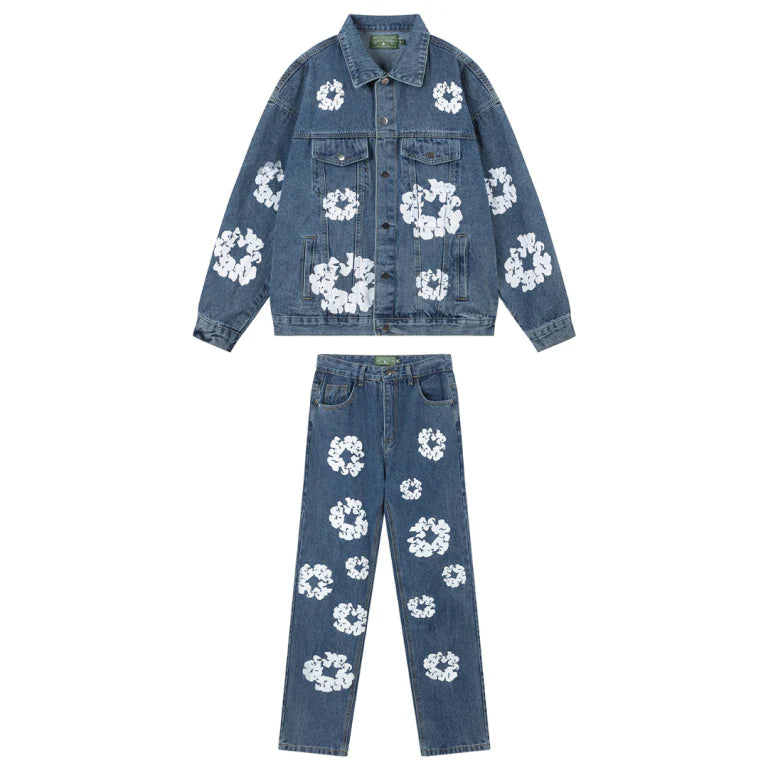 Denim Trs Blue Set